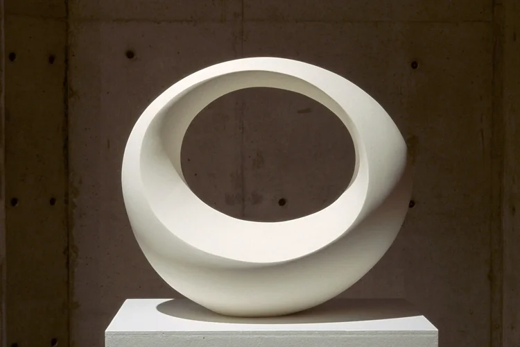 White Round Form, Collection of St. Regis Hotel, San Fransisco