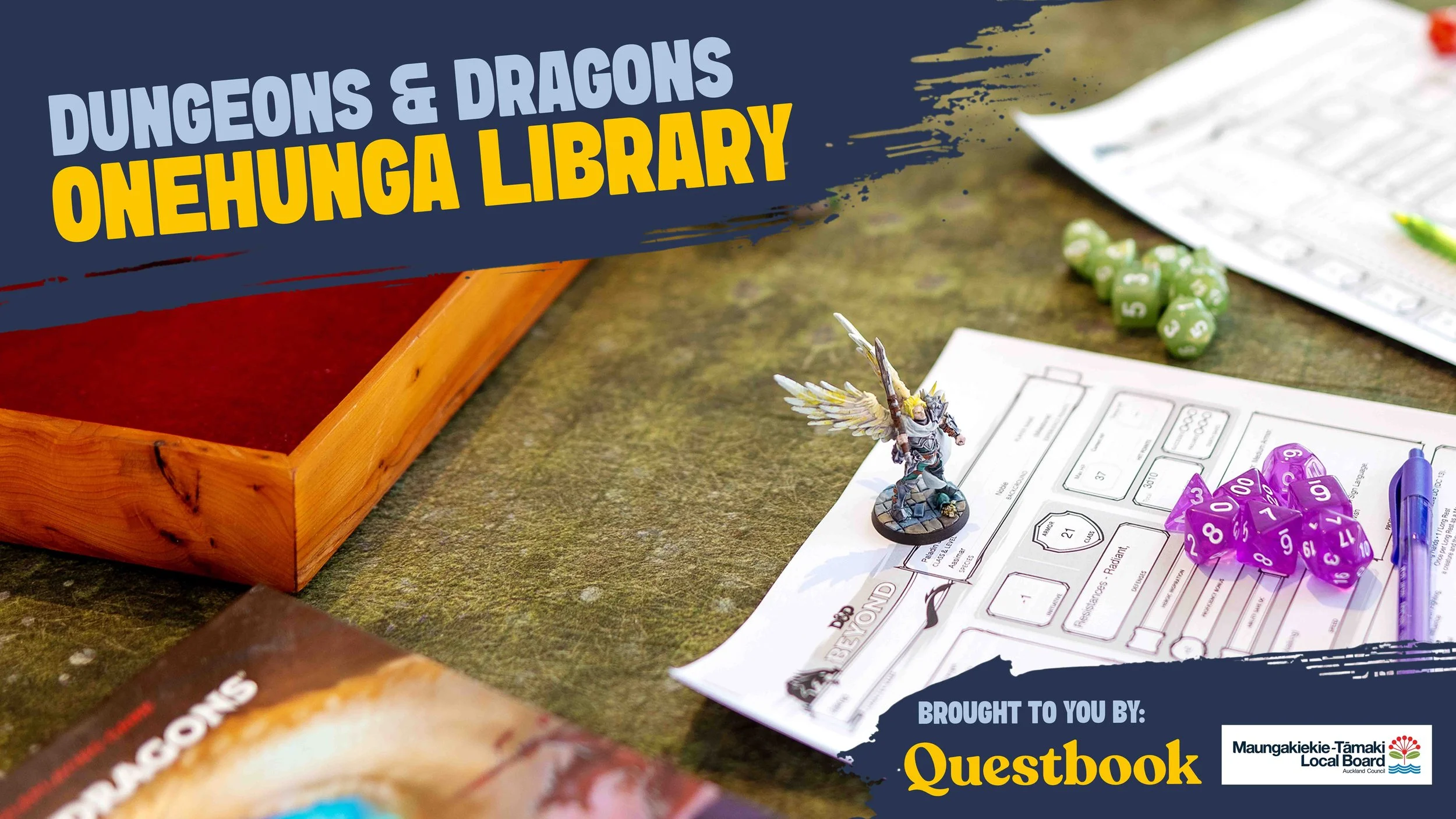 Onehunga Library Dungeons &amp; Dragons