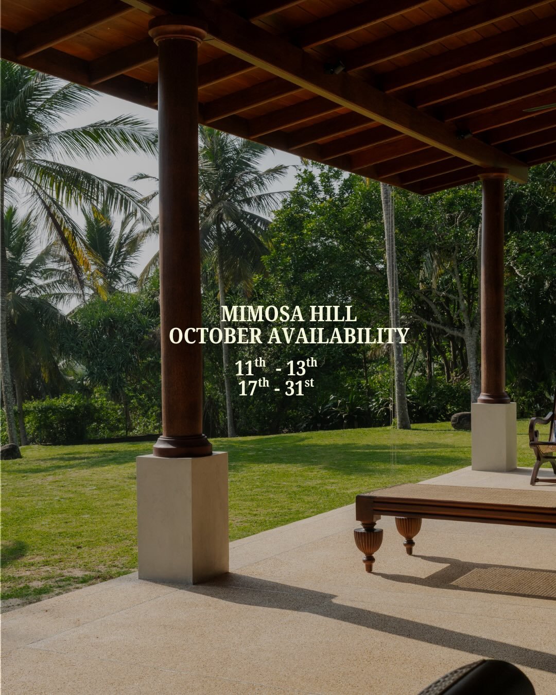 October has a few openings across the Good Spirit villas.

Three beautiful stays, each with its own way to spend a few days on the south coast🌊

Swipe for October availability and get in touch to book your dates.