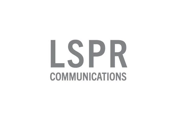 Logo for LSPR Communications with large initials 'LSPR' and the word 'Communications' below.