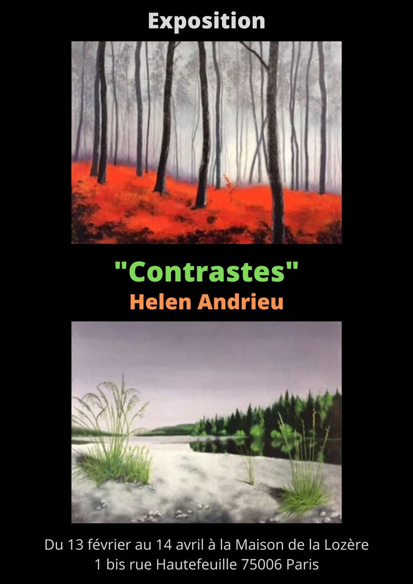 Exposition "Contrastes"@Maison de la Lozère, Paris 