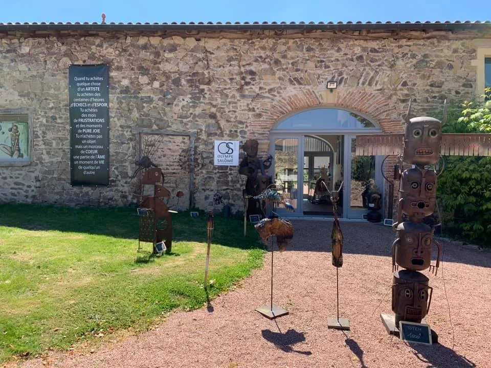 Exposition de quelques oeuvres @ Galerie Olympe &amp; Salomé, 42300 Villerest, Roanne