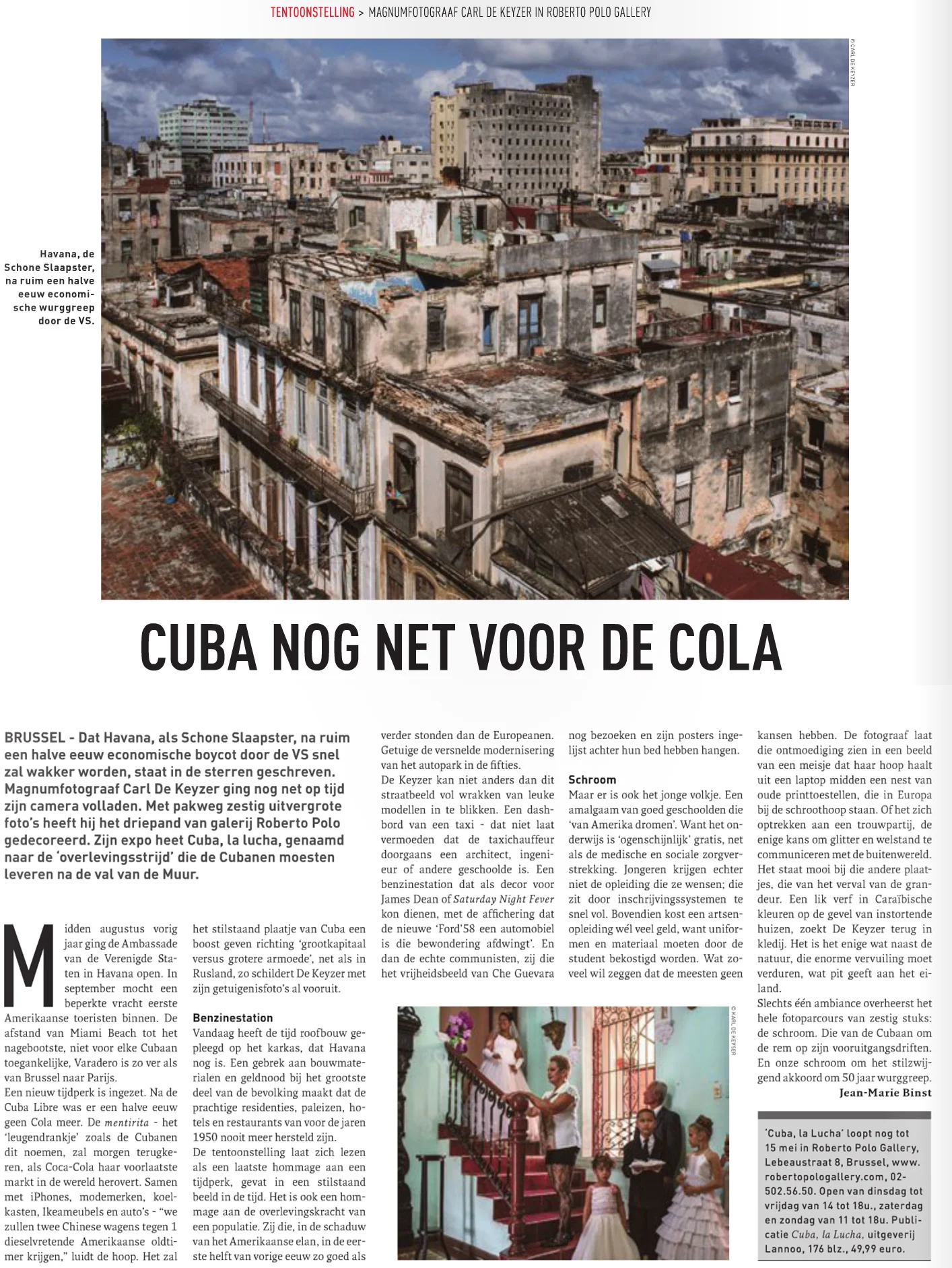 Cuba (Brussel deze week)