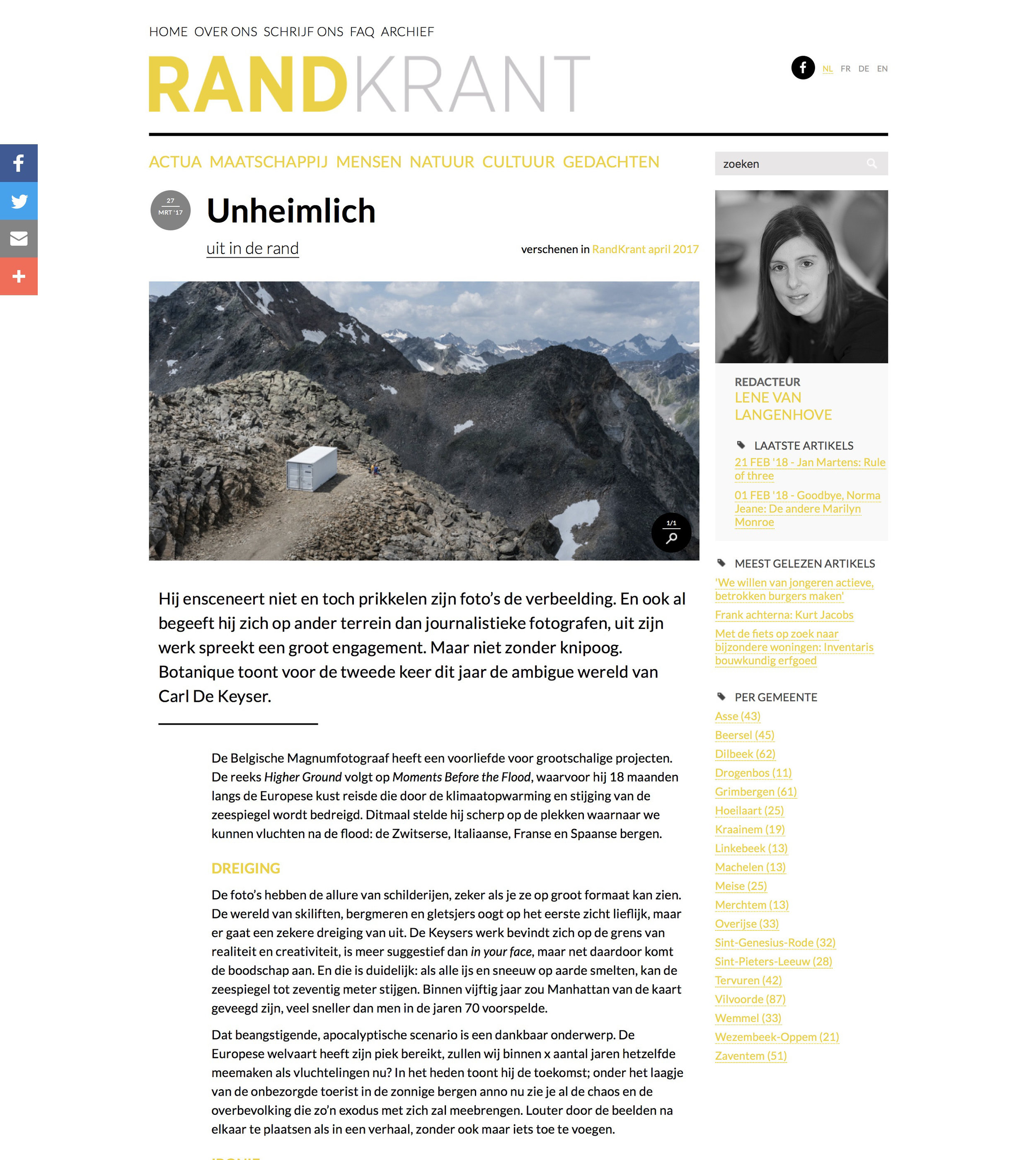 Randkrant (Higher Ground)