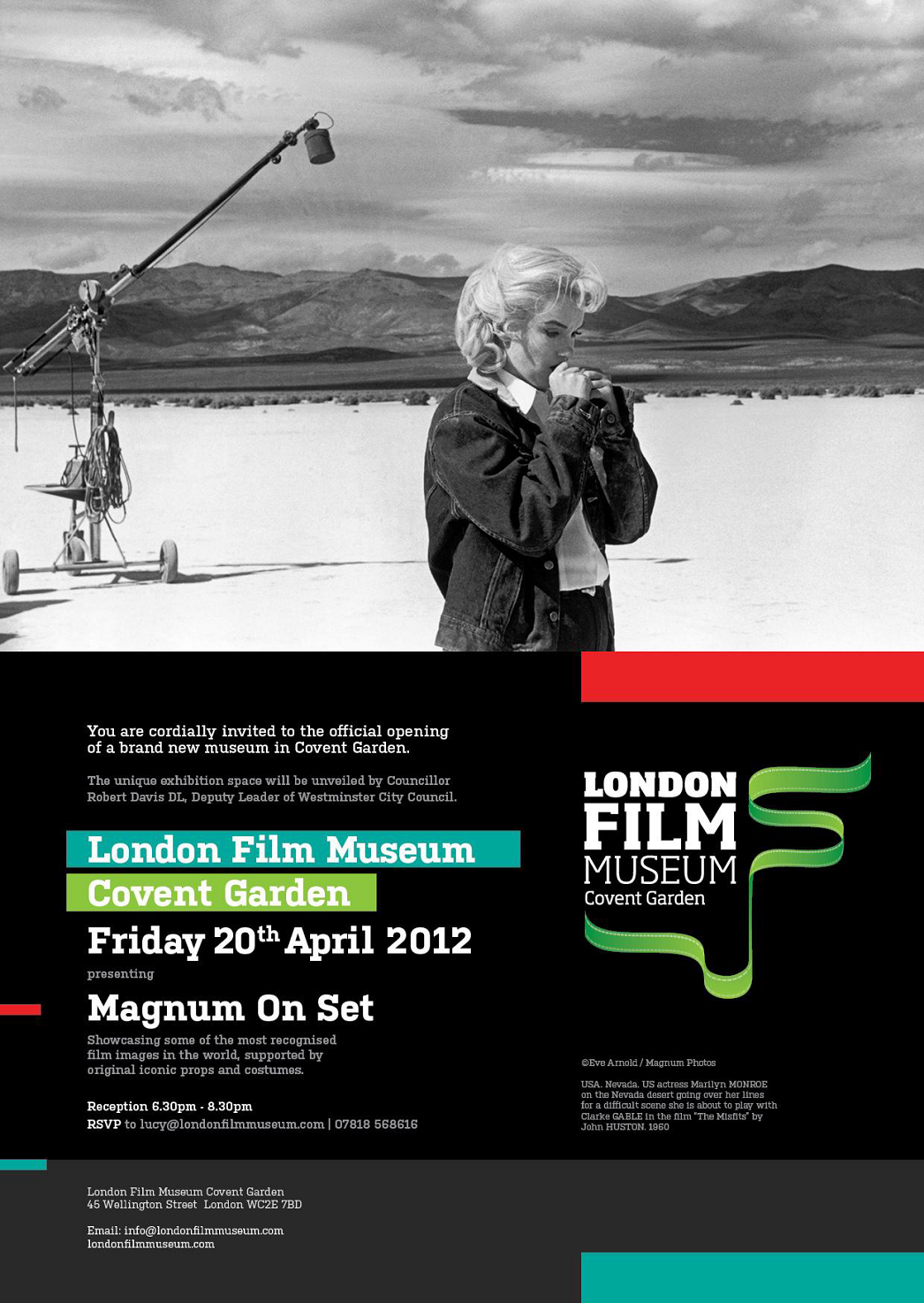 London film museum (Magnum on set)