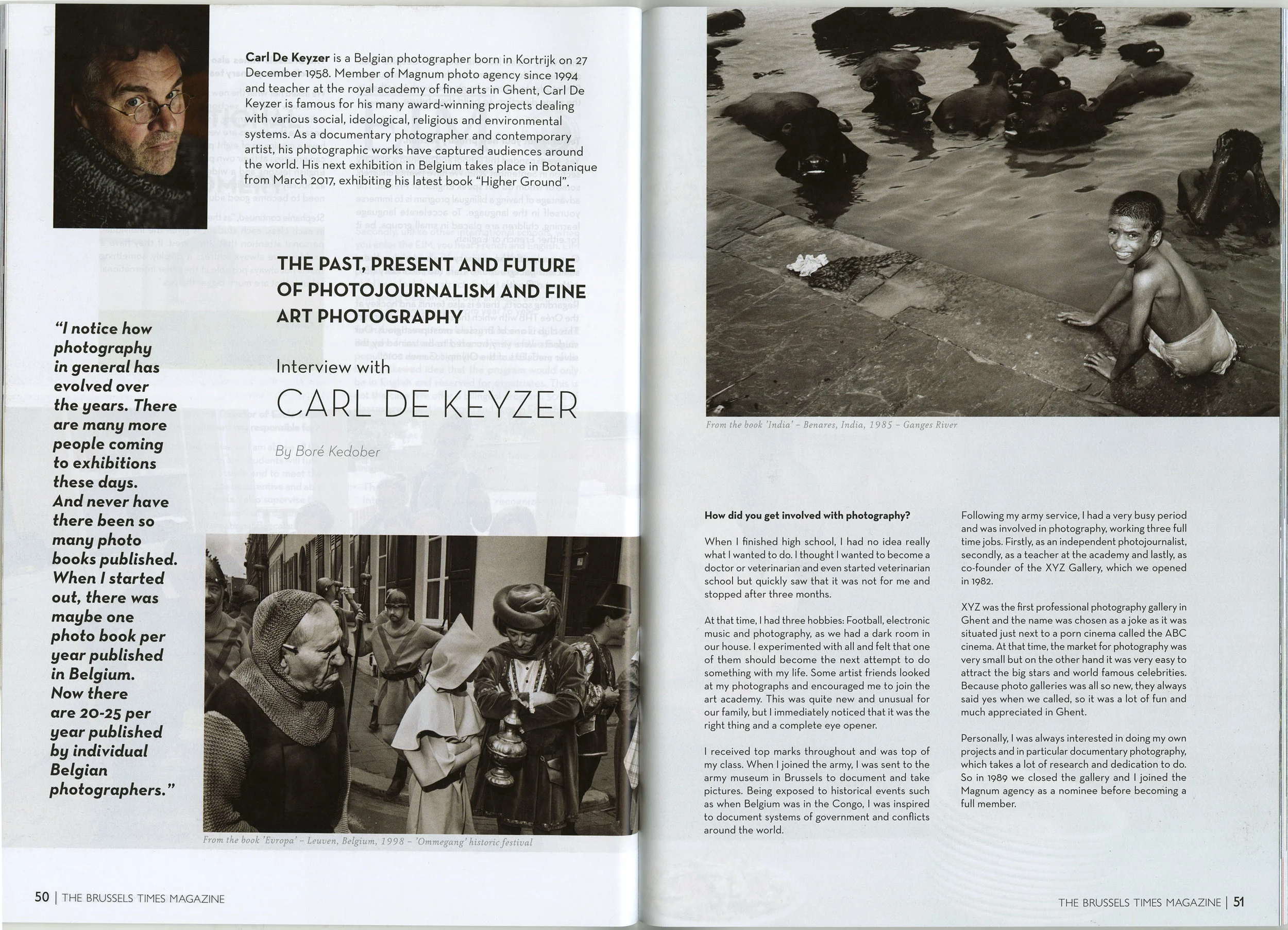 Interview (Brussels Times)