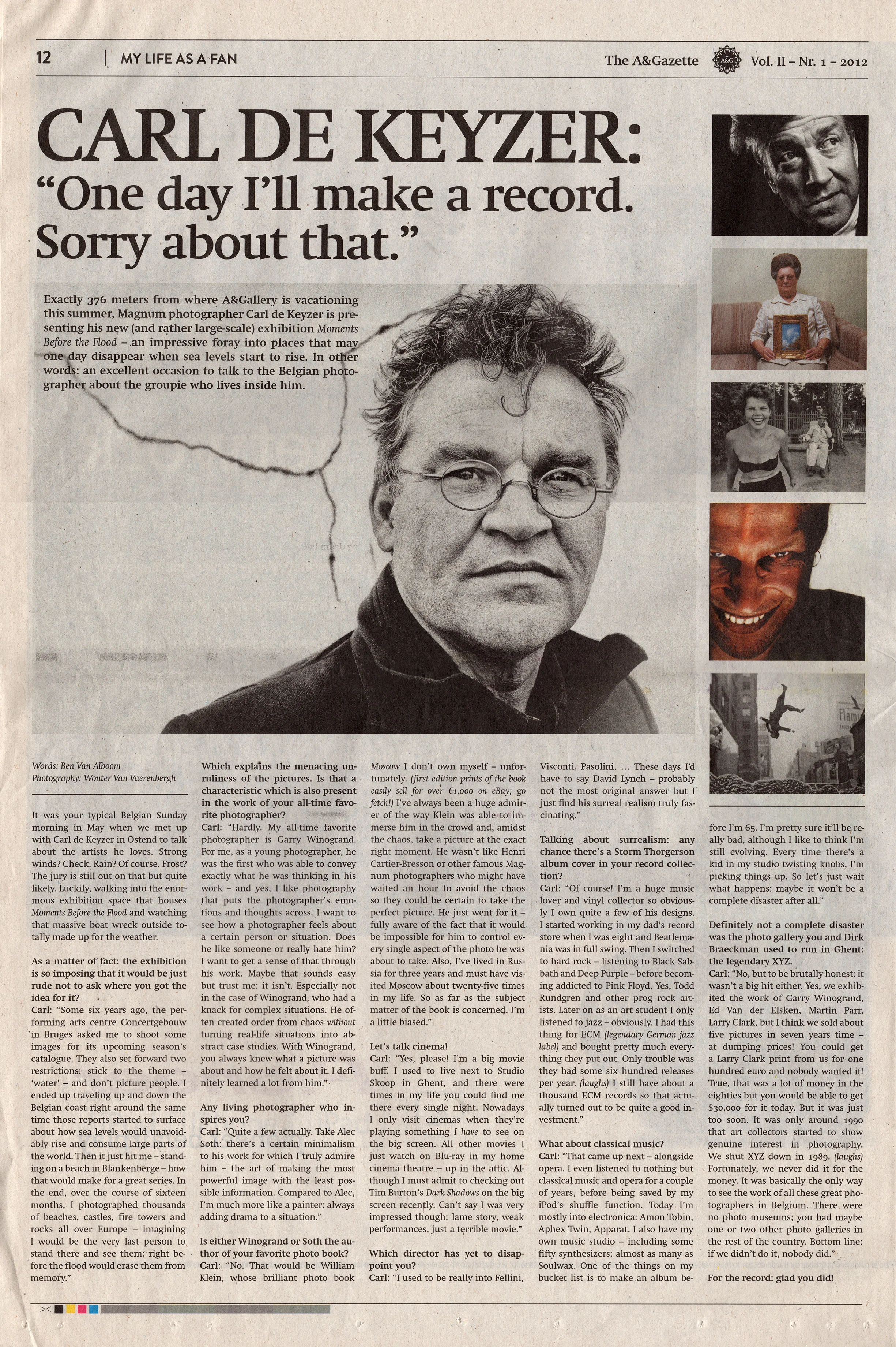 The A&amp;Gazette (Interview)