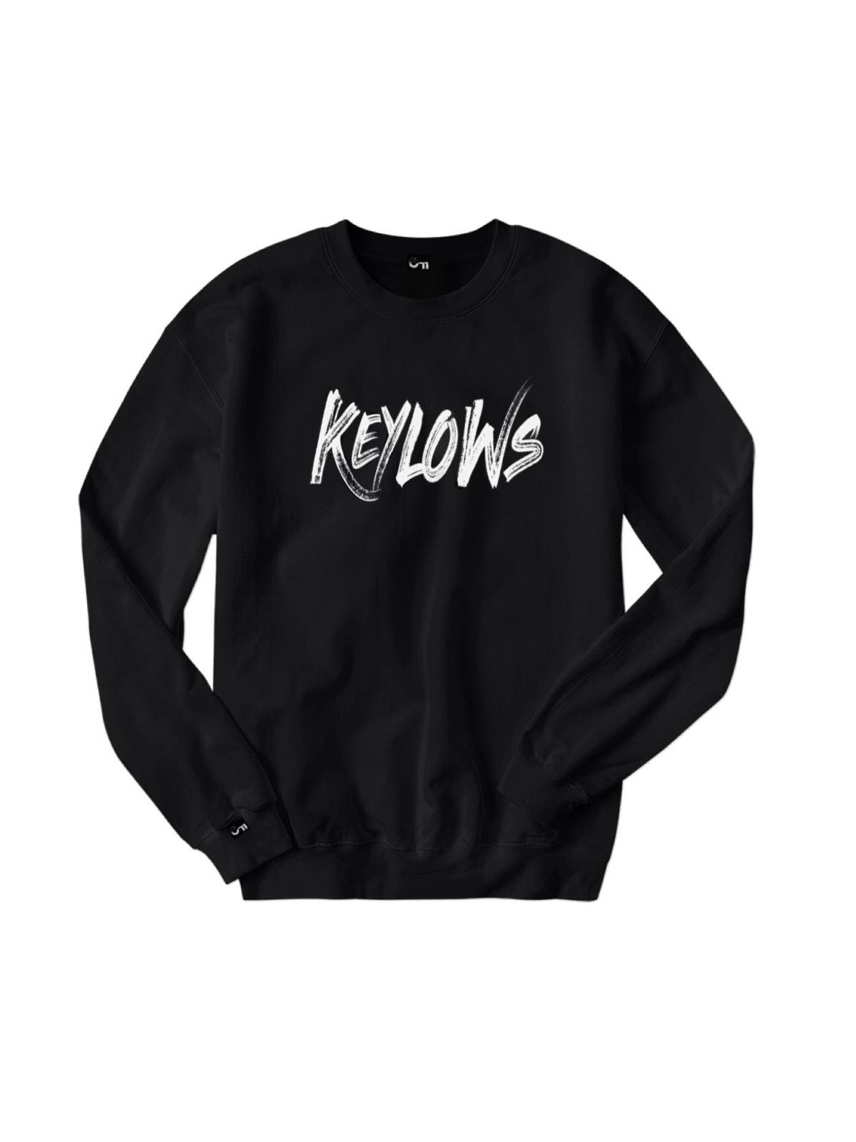 KEYLOWS LOGO SWEATSHIRT (WHITE AND BLACK)