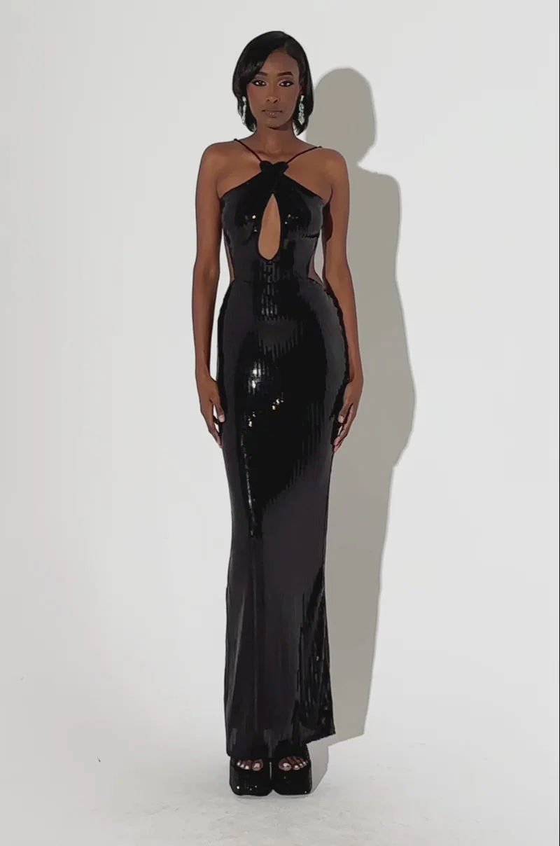 Keylows Black Sequin Maxi Backless Dress (as worn by J Lo) 2.jpg