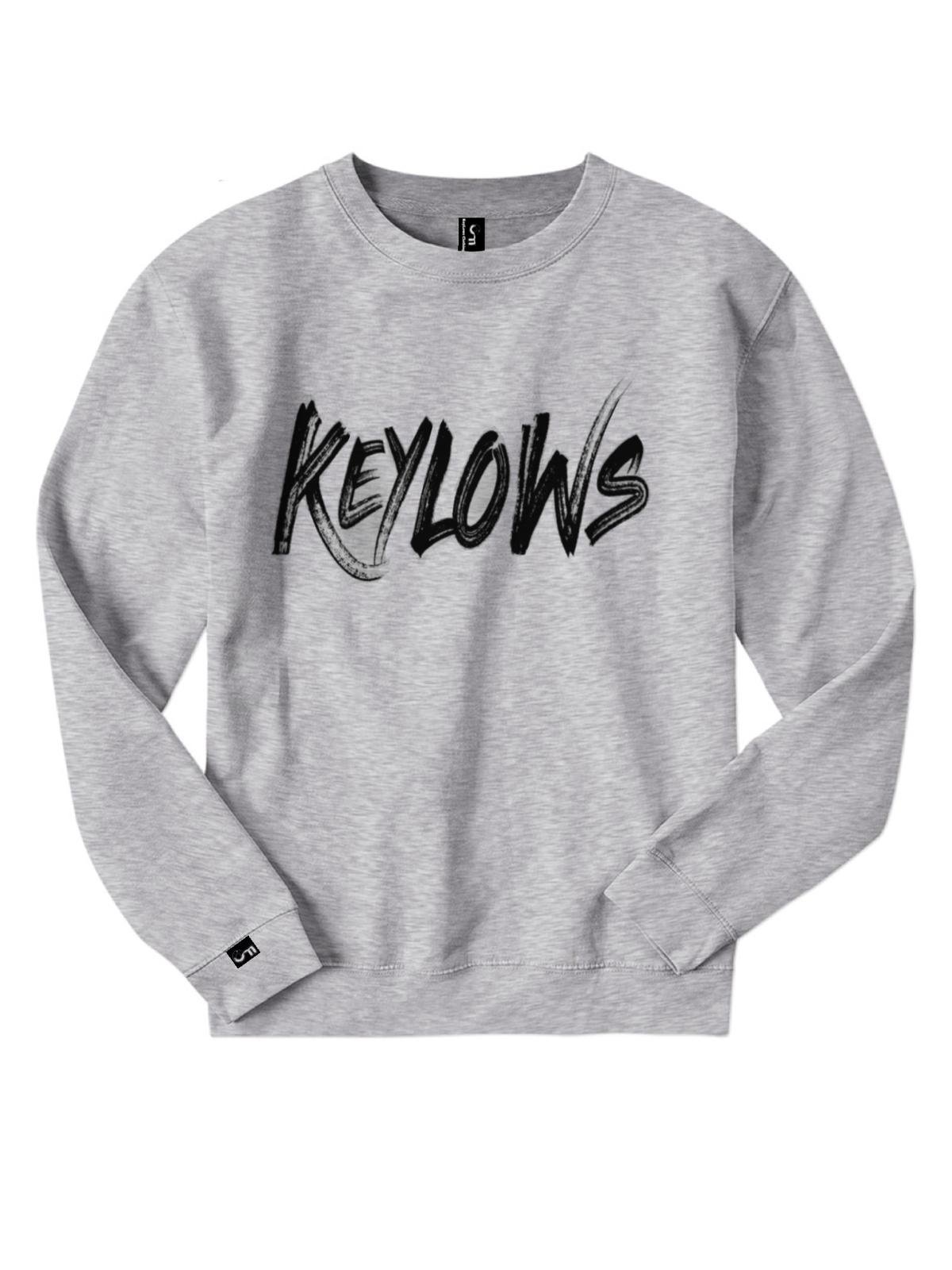 KEYLOWS LOGO SWEATSHIRT (BLACK AND GREY)