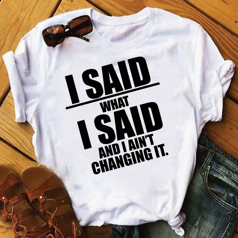 NENE LEAKES “I SAID WHAT I SAID” TEE