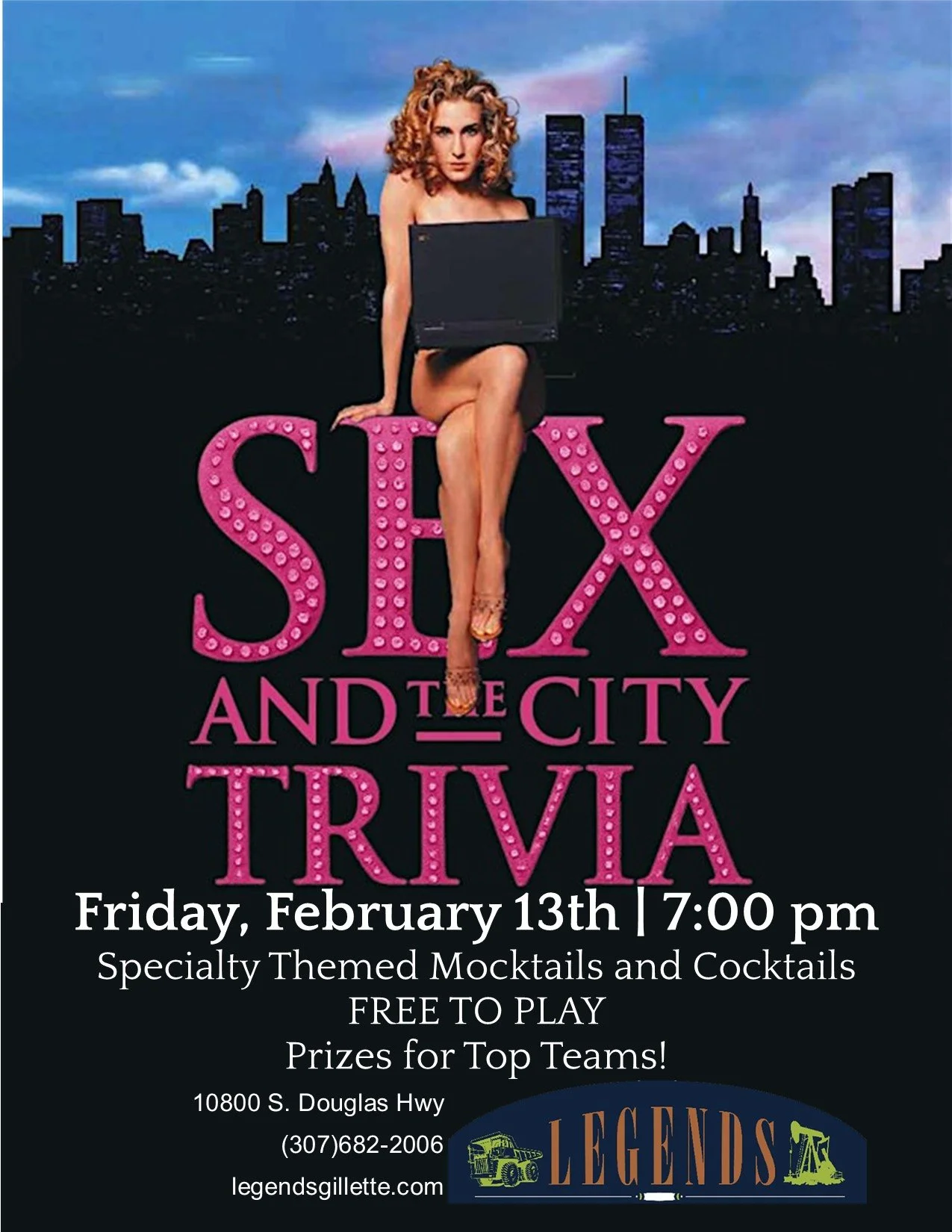 Galentine's Sex & the City Trivia Night