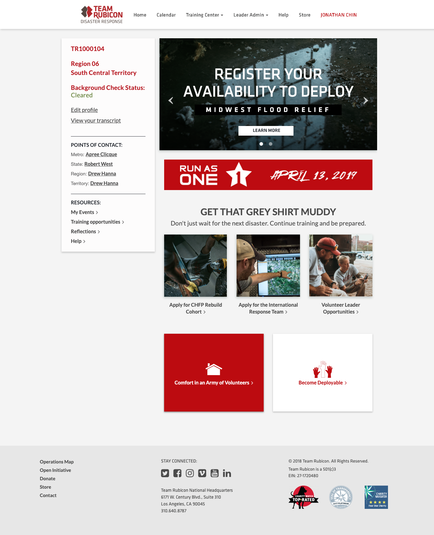 Roll Call 3.0 Landing Page