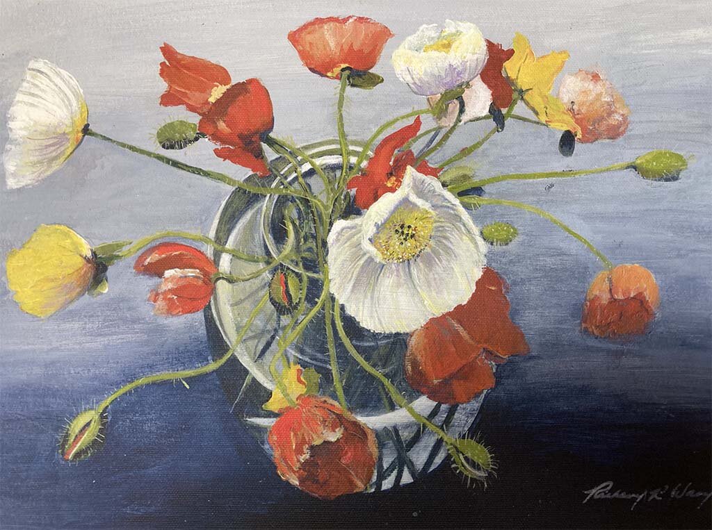 Poppies in Vase