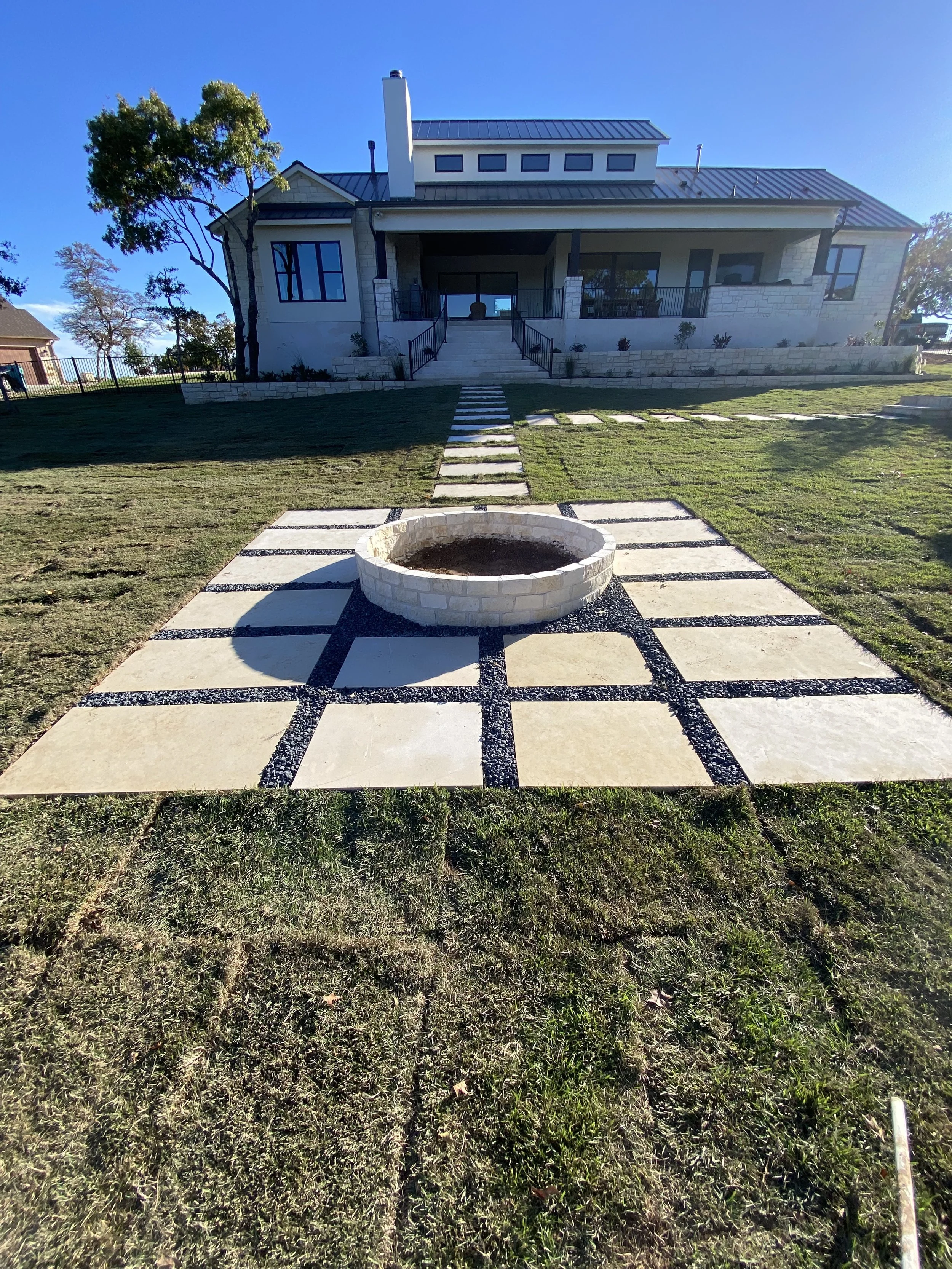 Paver Walkway with Stone Firepit.jpg