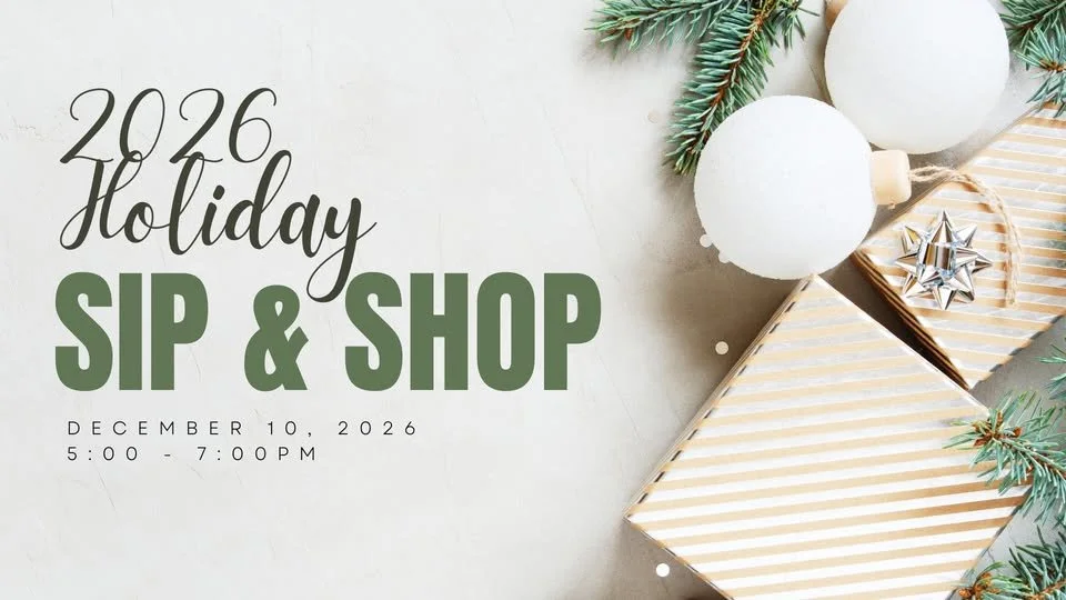 Holiday Sip &amp; Shop