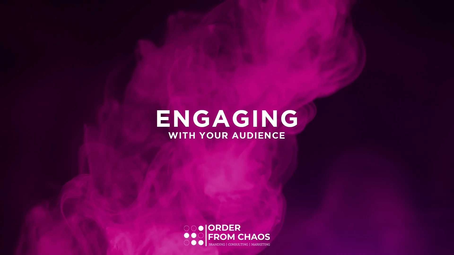 Engaging With Your Audience