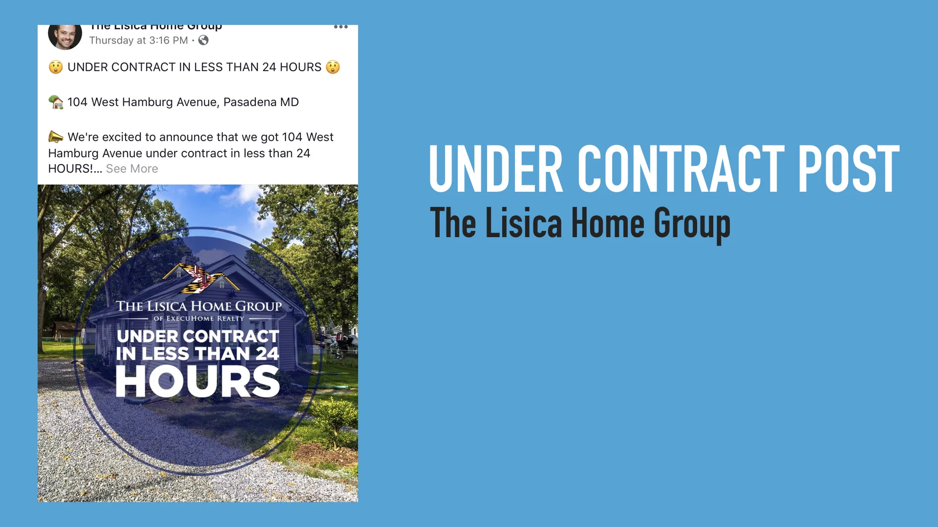 Day Varies - Under Contract Post