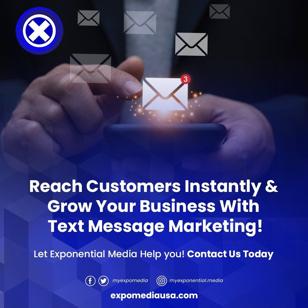 📱 Elevate your marketing strategy with text message marketing! 

Keep your audience informed and engaged while driving traffic to your business. 

Learn more about this powerful tool with our digital marketing expertise. 
.
Let's chat! 📲
📞 (866) 3