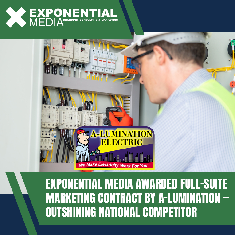 Exponential Media Awarded Full-Suite Marketing Contract by A-Lumination — Outshining National Competitor