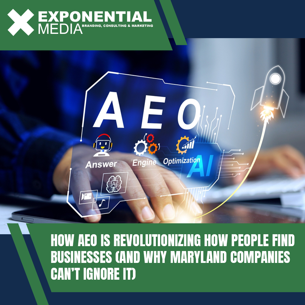  How AEO Is Revolutionizing How People Find Businesses (And Why Maryland Companies Can’t Ignore It)