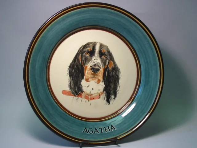 Pet Portrait Plate