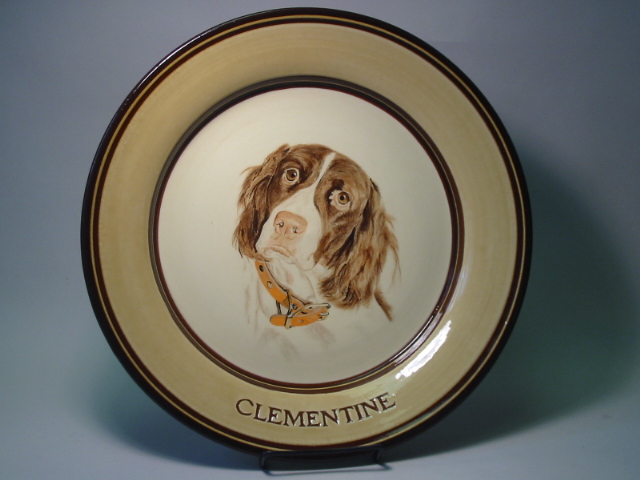 Pet Portrait Plate