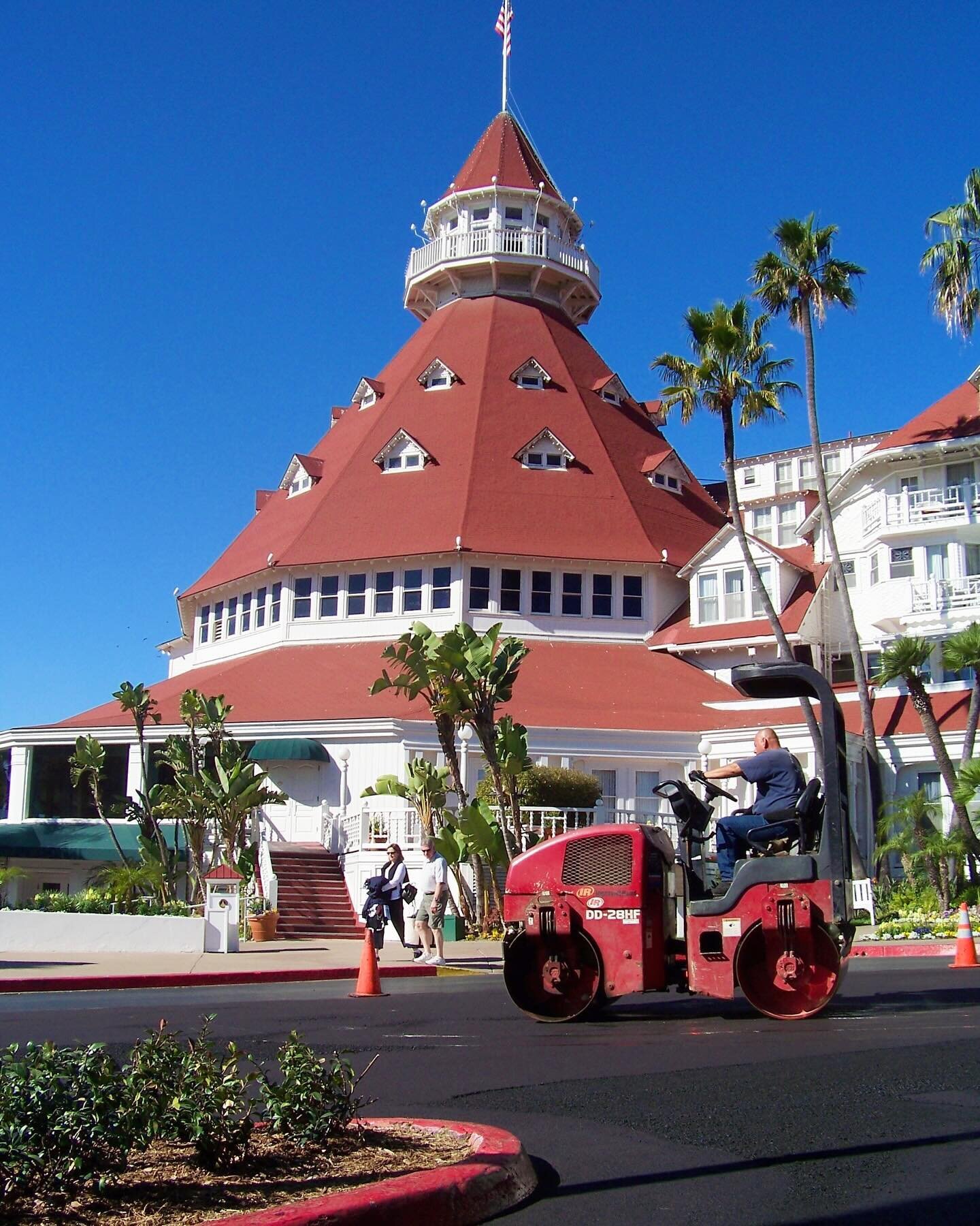 This project was done probably 15 years ago! We removed and replaced the asphalt at the Hotel Del Coronado. We are proud to have worked on such an impressive historical landmark.⁣
.⁣
⁣
.⁣
⁣
.⁣
⁣
#35yearsofaac #35thanniversary #americanasphalt #aac #a