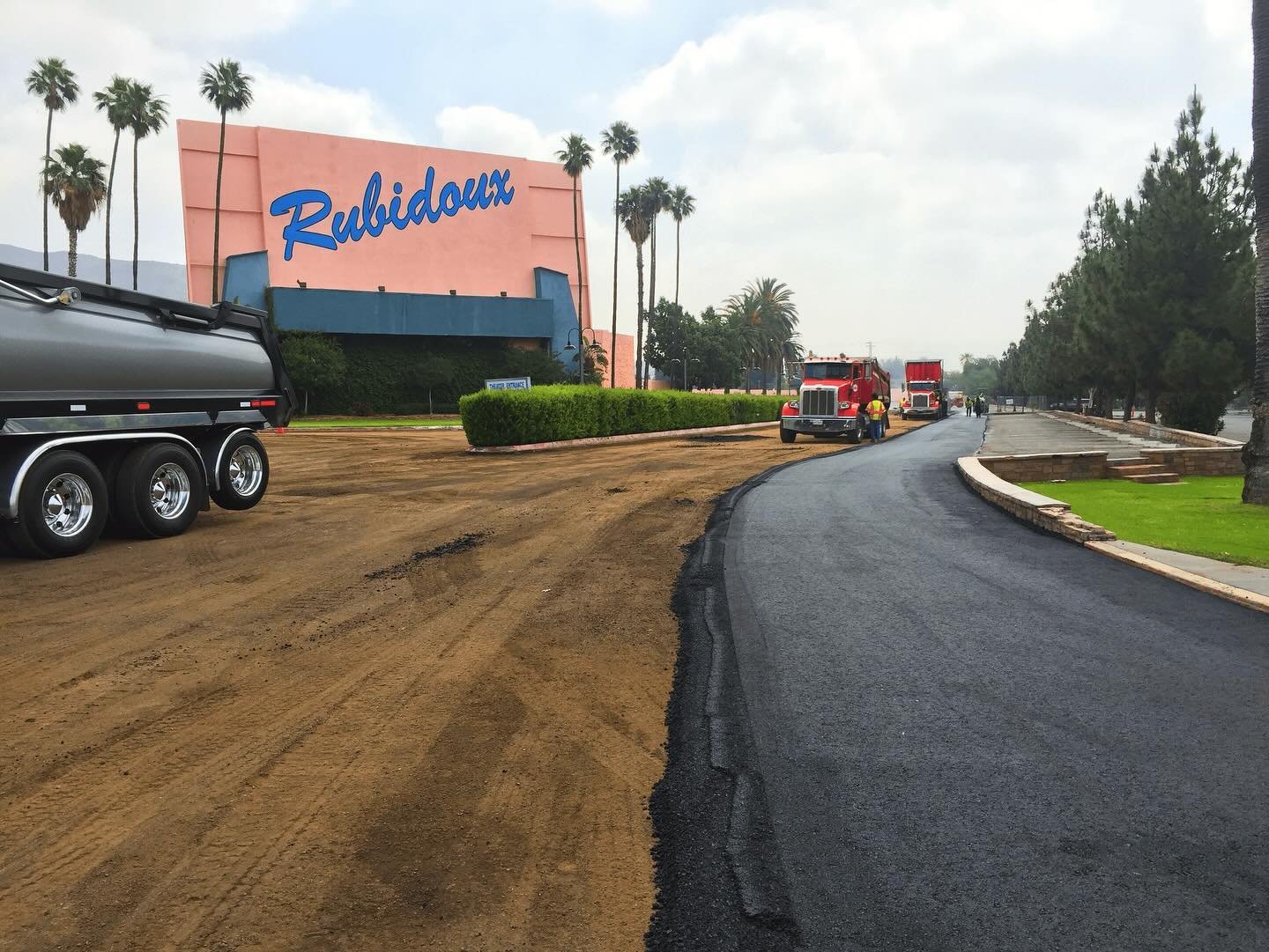 We did this job in 2016 at the Rubidoux Drive-In Theatre in Riverside. We removed and replaced approx. 92,000 sq. ft. of asphalt and sealed 583,000 sq. ft. This theatre was opened in 1948 and with proper maintenance, they will be looking great for th