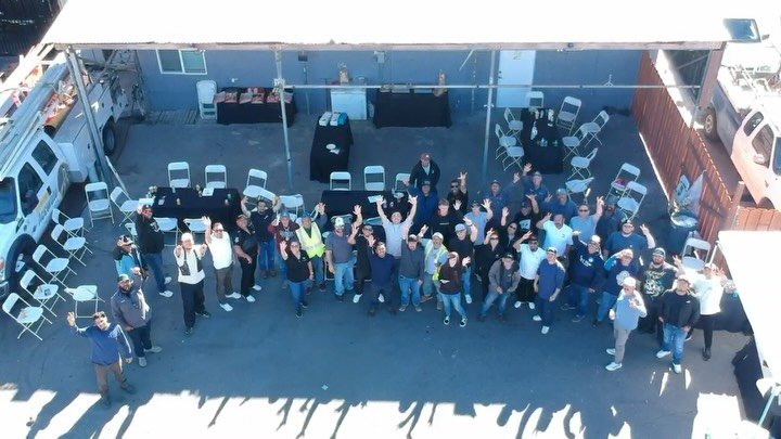 Merry Christmas from all of us at AA&amp;C! 🎄
From our crew BBQ, to rolling strikes at bowling, we&rsquo;re grateful for the team that makes it all happen.
.⁣⁣
.⁣
.⁣
#americanasphalt #aac #merrychristmas #asphalt #concrete