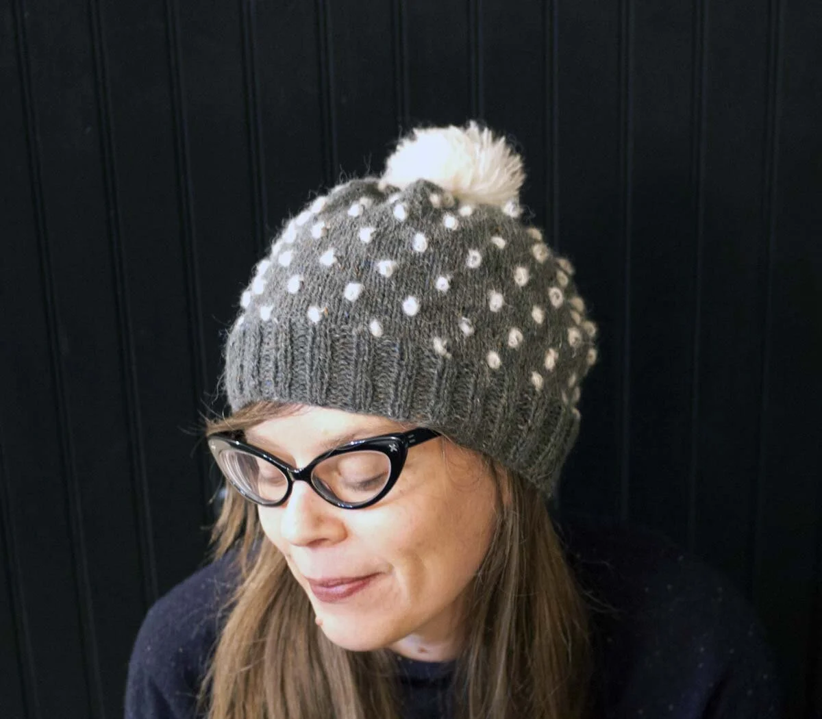Festive Hat Knitting Pattern