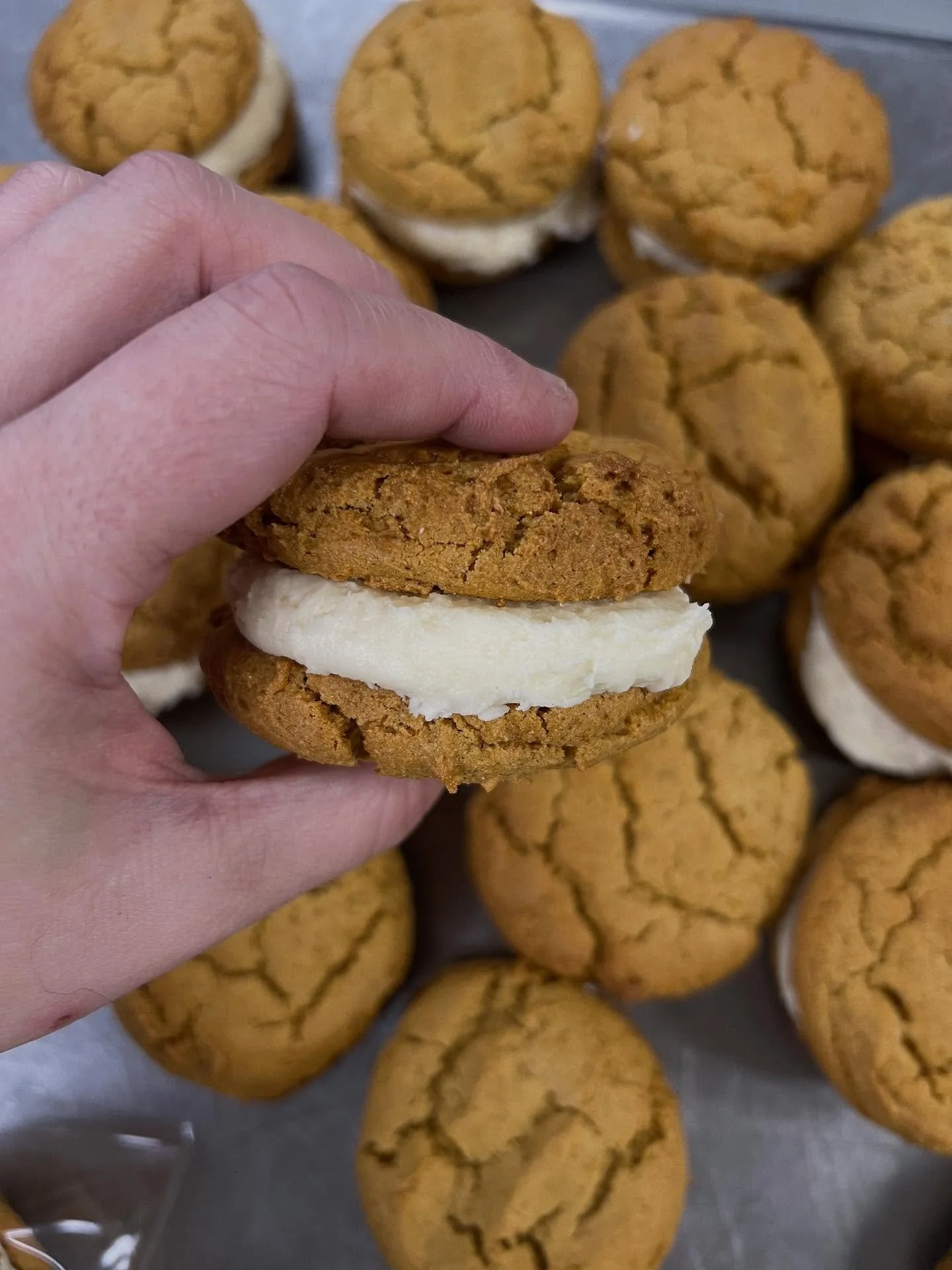 Pumpkin season has returned!!!! Next weekend!⁣
⁣
Preorder your seasonal favorites- the pumpkin whoopie and the pumpkin bar in 6 or 12 packs for pick up all next weekend!⁣
⁣
Every year there is a mad dash for these Fall favorites, if you don&rsquo;t p