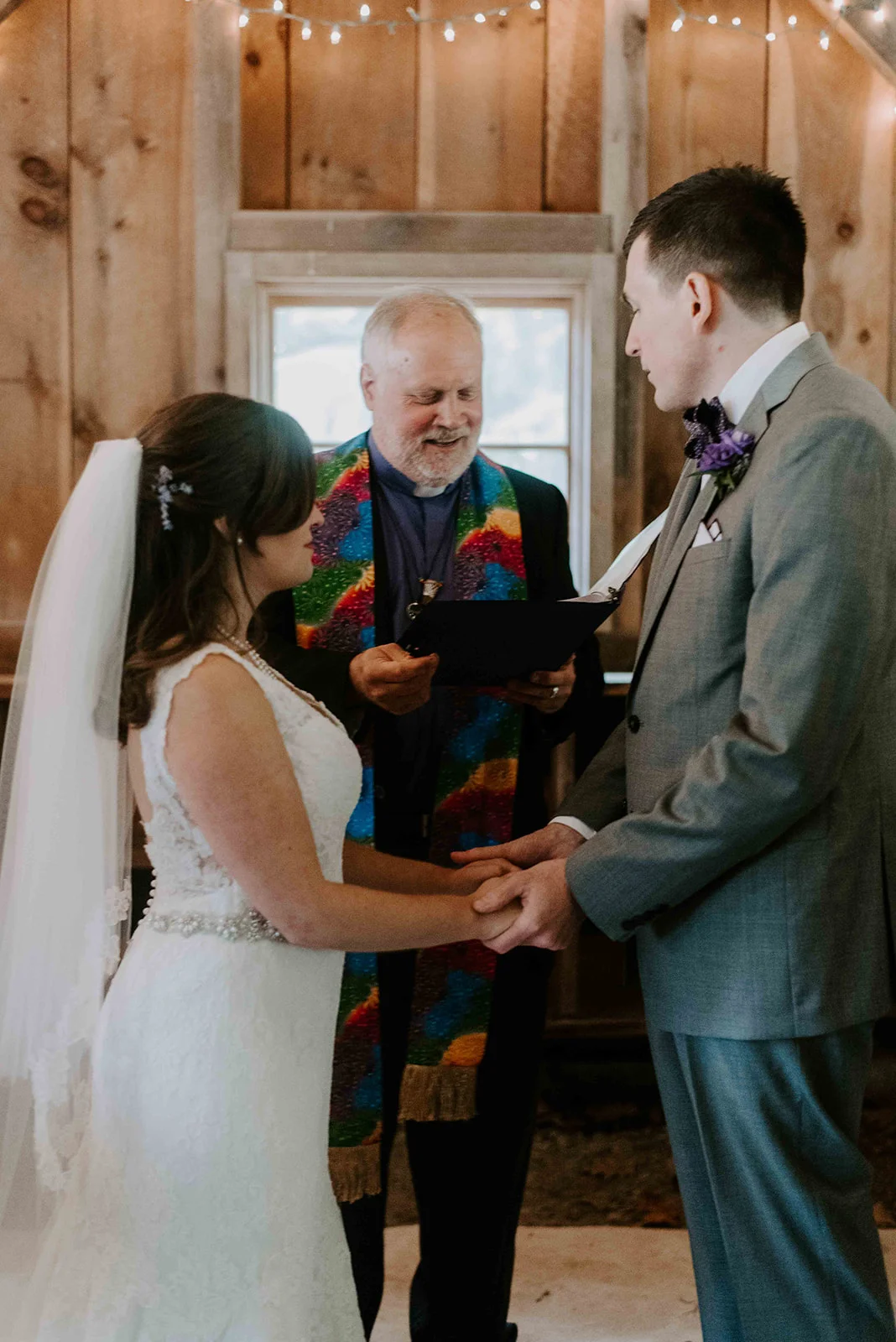 New Hampshire wedding photographer for a boho and intimate fall wedding at Stonewall Farm, Keene, NH