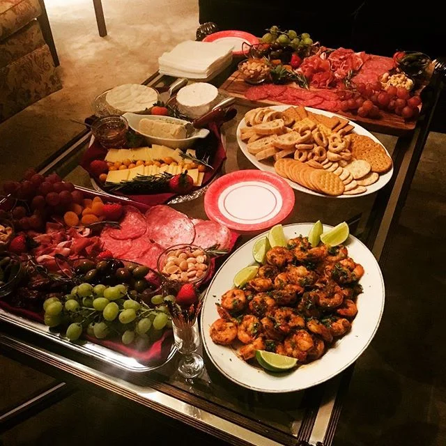 Meat &amp; Cheese for the holidays #privatechef #philly #eatwell #meat #cheese #shrimp #food