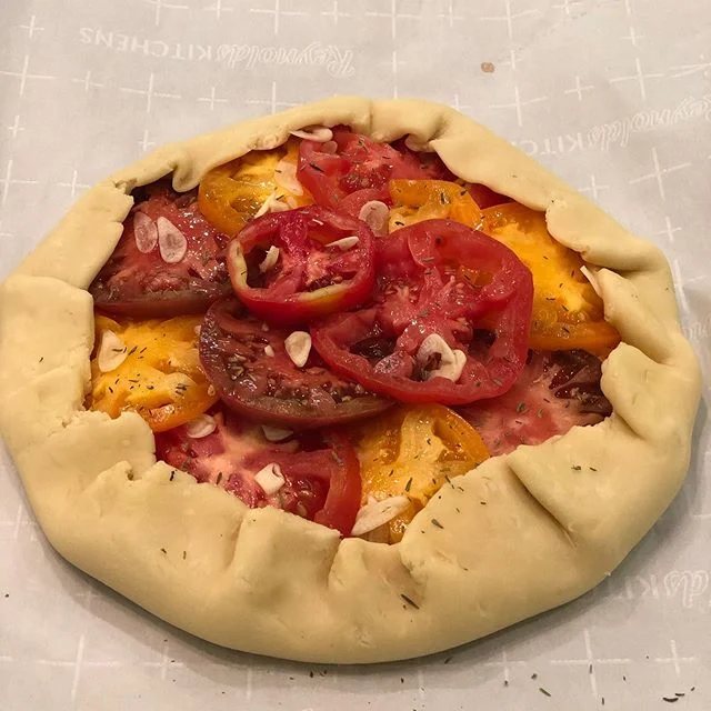 It&rsquo;s Tomato Galette Season!! #privatechef #philly #homemade #tomato #galette #homegrown #eatwell
