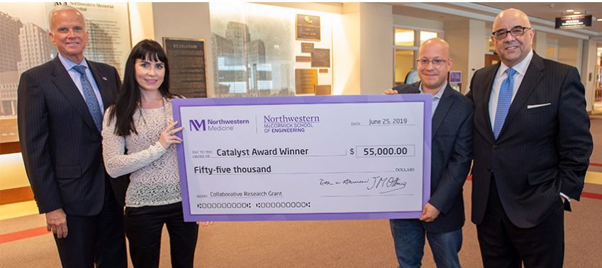 Rivnay, Katsaggelos, Parrish Collaborations receive inaugural Catalyst Award!