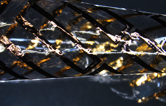 Self-aligned, laser-cut organic electrochemical transistors in Flexible and Printed Electronics