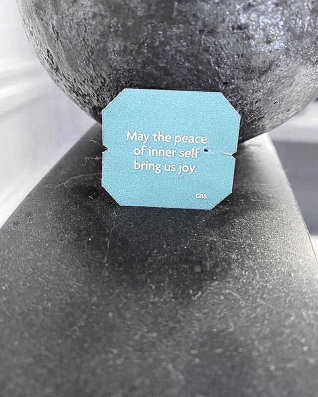 This little teabag tag reminded me of - THE BUDDHA&rsquo;S SMILE -by Thich Nhat Hanh in Teachings on Love.
&bull;
&ldquo;When I was a novice, I could not understand why, if the world is filled with suffering, the Buddha has such a beautiful smile. 
Why isn&rsquo;t he disturbed by all the suffering? 
Later I discovered that the Buddha has enough understanding, calm, and strength; that is why the suffering does not overwhelm him. He is able to smile to suffering because he knows how to take care of it and to help transform it.

We need to be aware of the suffering, but retain our clarity, calmness, and strength so we can help transform the situation. 
The ocean of tears cannot drown us if karuna is there. That is why the Buddha&rsquo;s smile is possible&rdquo; - Thich Nhat Hanh.
&bull;
When we produce peace and happiness in ourselves, we begin to realize peace for the whole world.
&bull;
The smile we can produce in our ongoing meditation practice, the anchoring of deep inner stillness within ourselves, supports the work for peace in the world

When you care for your practice of inner silence, you care for the world 🙏
.
.
.
.
.

#yoga#yogi#continuum#continuummovement#fascia#fascialrelease#meditation#workshop#movement#therapy#breathe#follow#likes#meditate#meditatedaily#yogaworkshop#breathing#fascialflow#love#inrelation#living#livingenquiry#relation#being#spiritualawakening#spirituality#spiritualitet#quote#yogitea