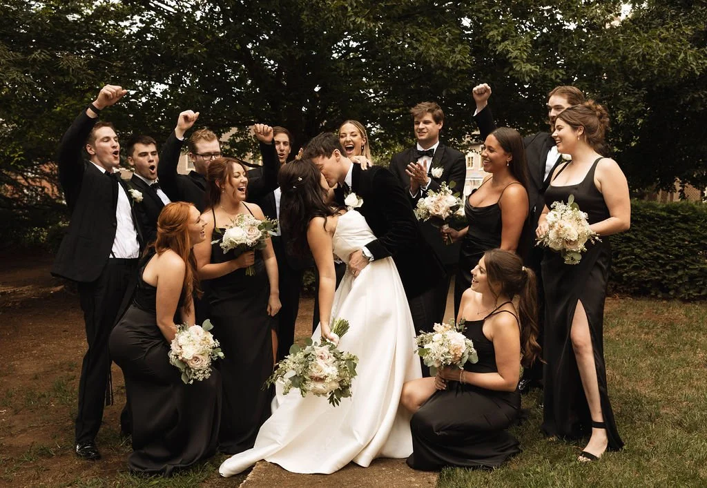 wedding party reception