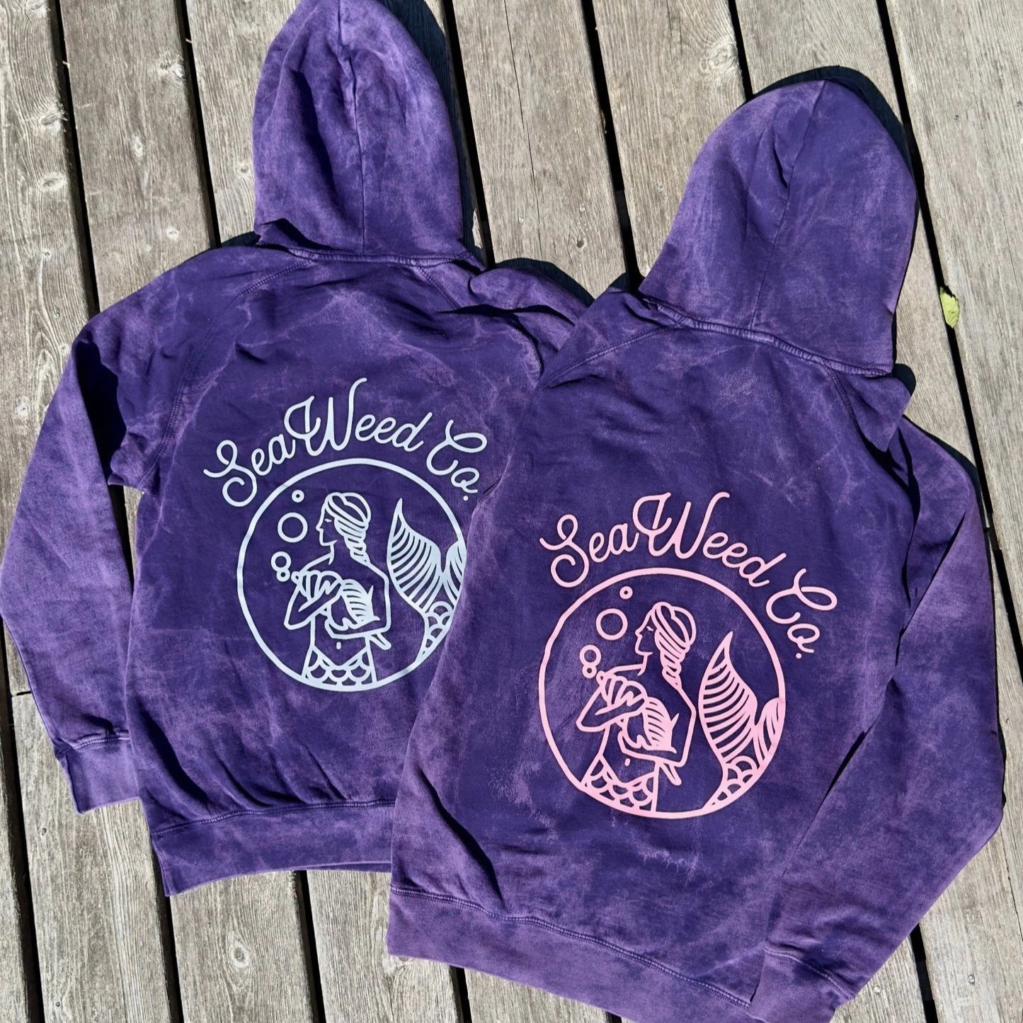 Seaweed Co. Acid Wash Hoodie