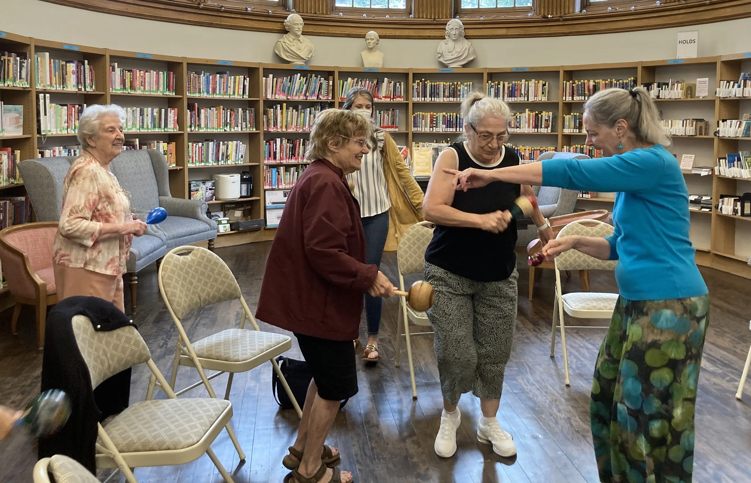 Memory Café at Dedham Public Library 