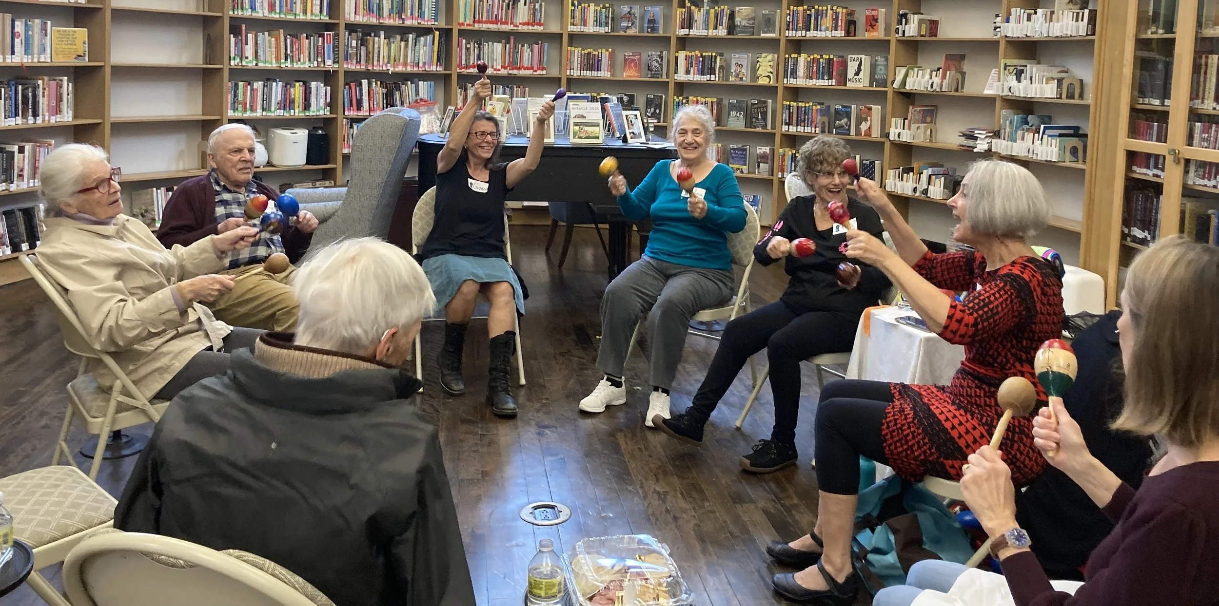 Memory Café at Dedham Public Library