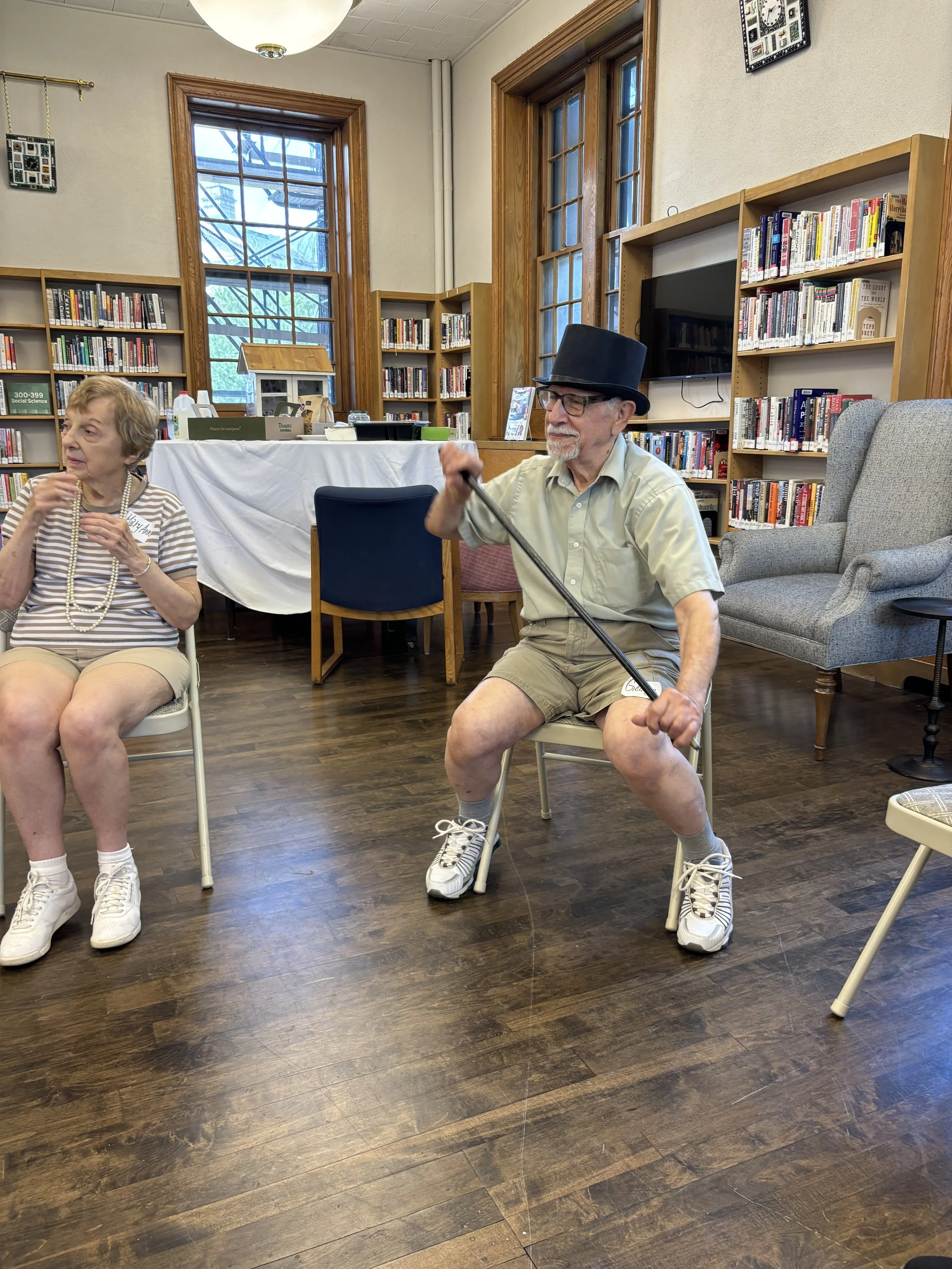 Memory Café at Dedham Public Library