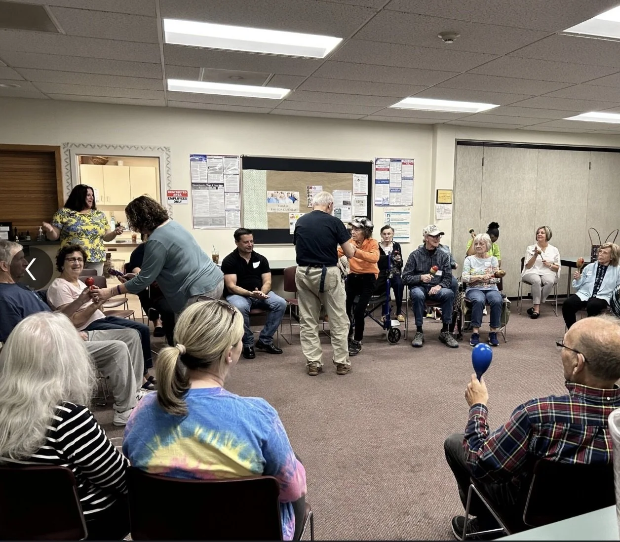 Memory Café at Codman Square—Boston Public Library