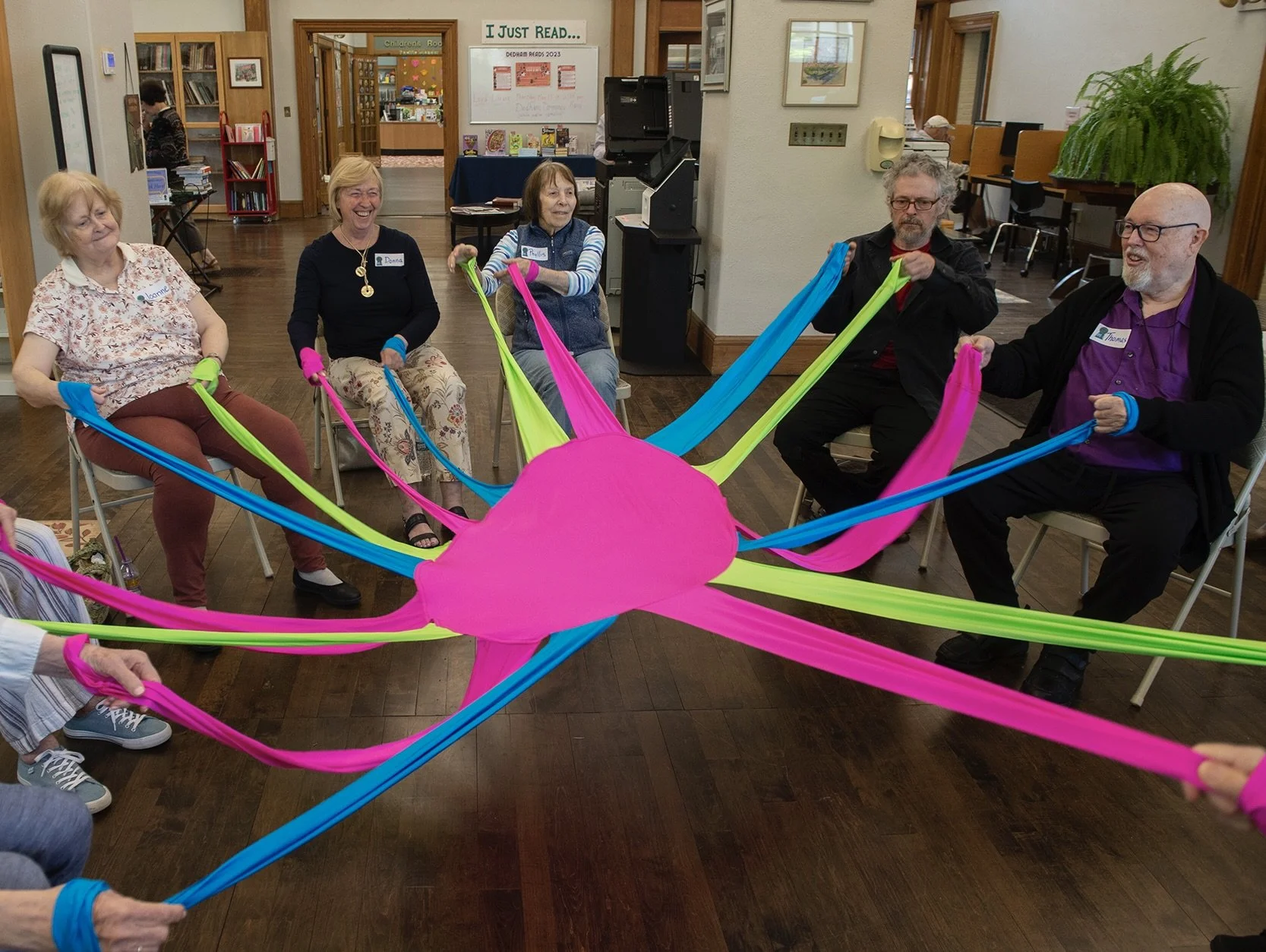 Memory Café at Dedham Public Library