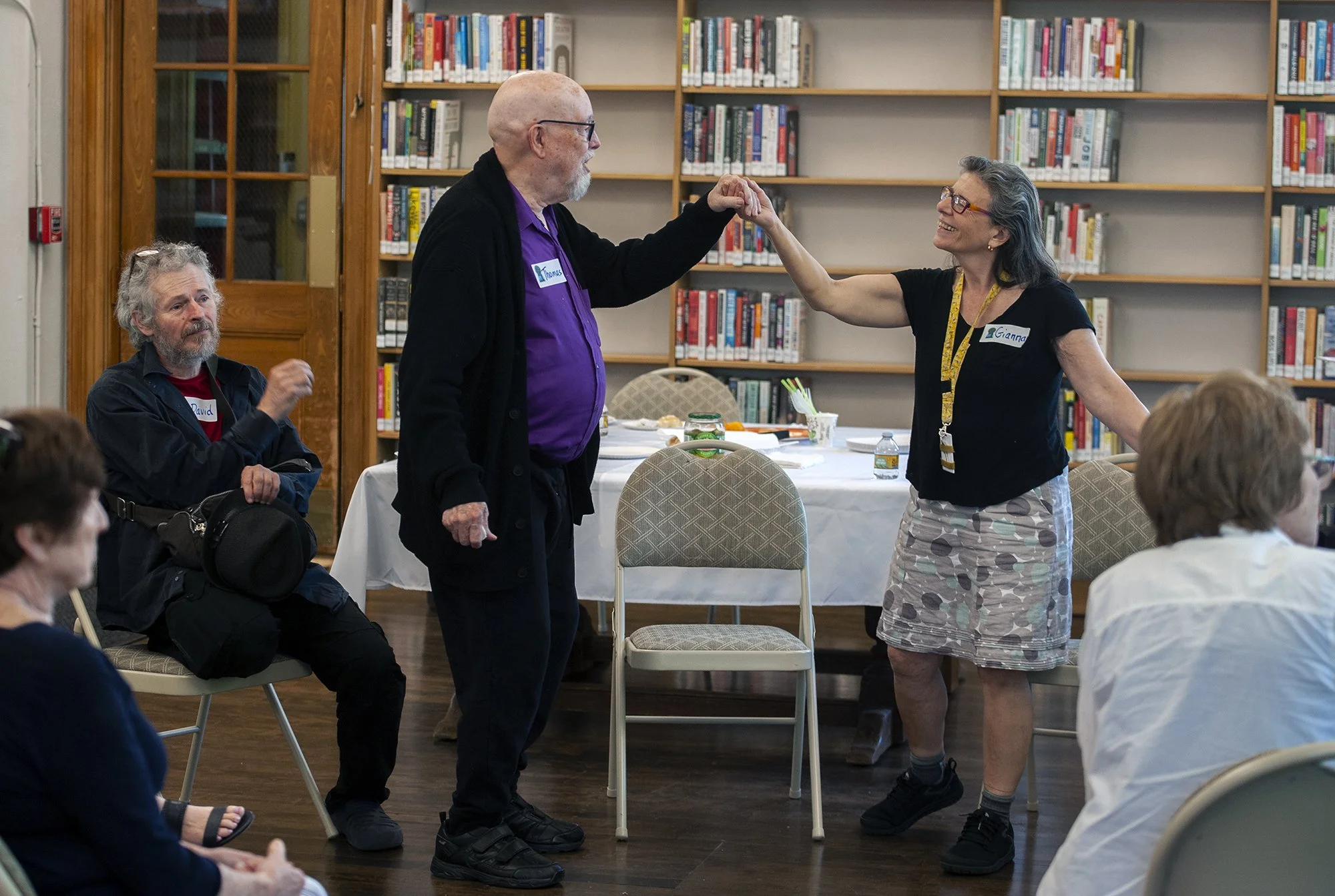 Memory Café at Dedham Public Library 
