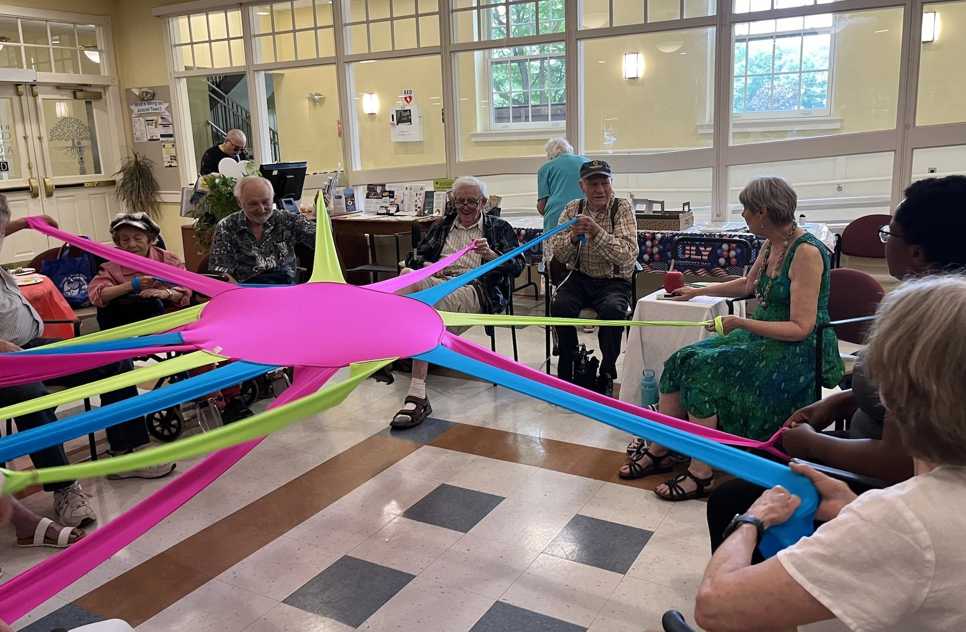 Photo taken at the Bedford COA Memory Café