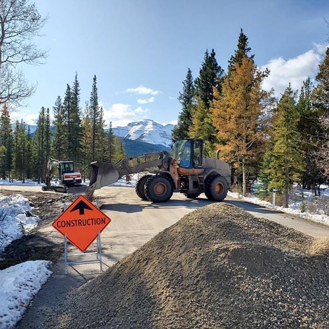 Great views at work today at Forget Me Not Pond in the Kananaskis