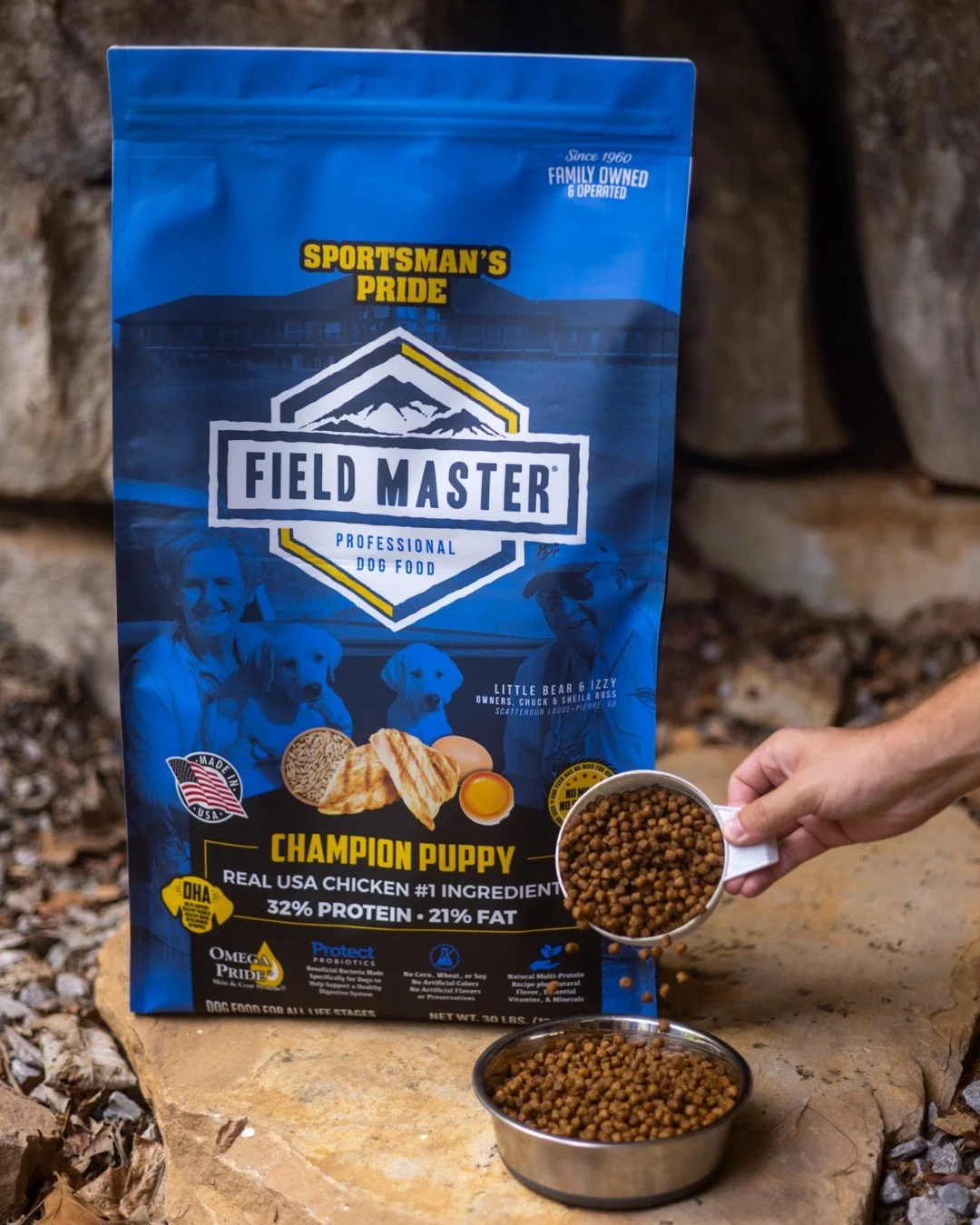 Our Field Master Champion Puppy formula helps give growing pups the foundation they need for energy, focus, and healthy development&mdash;fueling every step from playful beginnings to full-grown champions 🏆 

Get yours in store or at our InShop!

#S