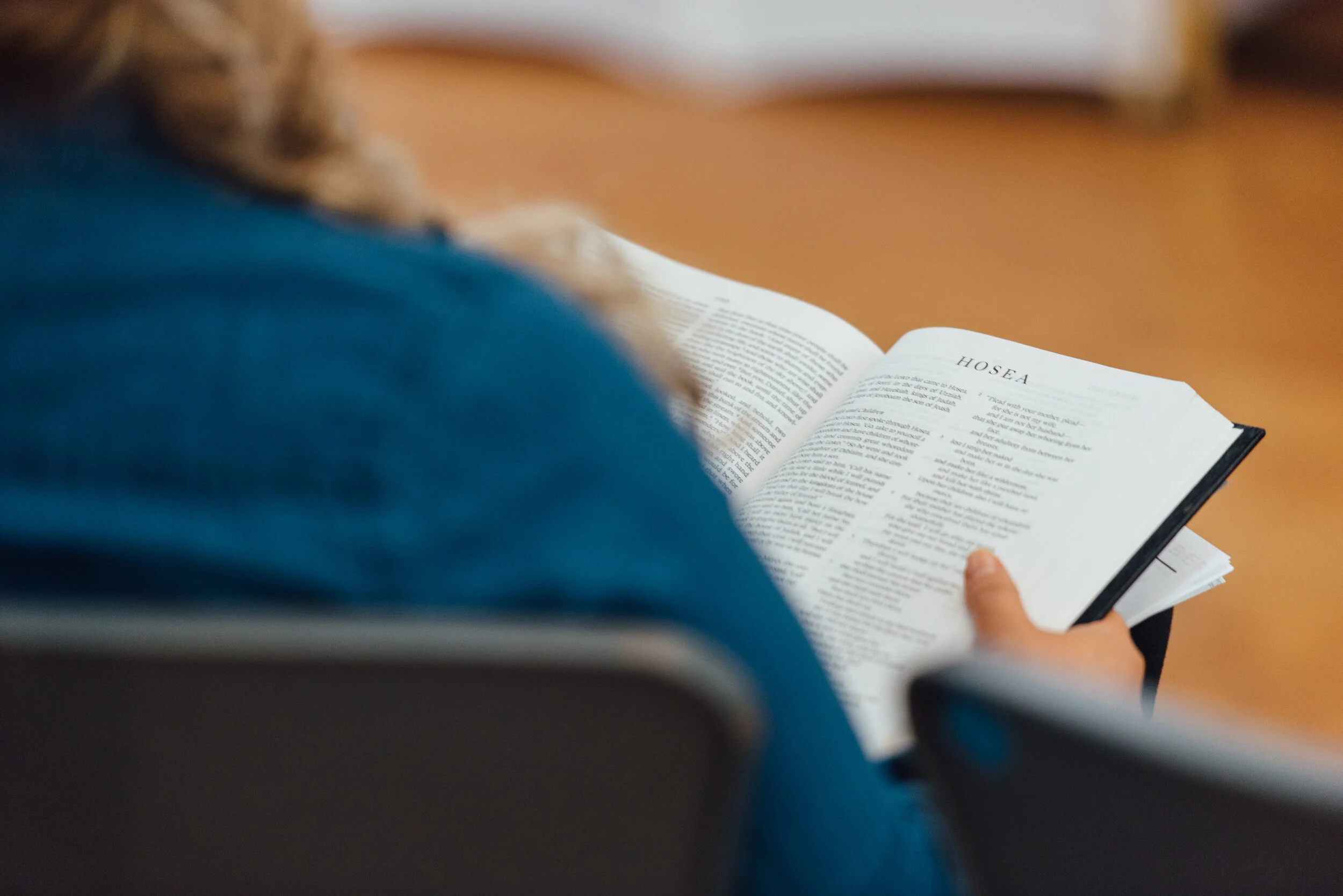Bible Reading at Liberti Church at Camp Hill, Pennsylvania